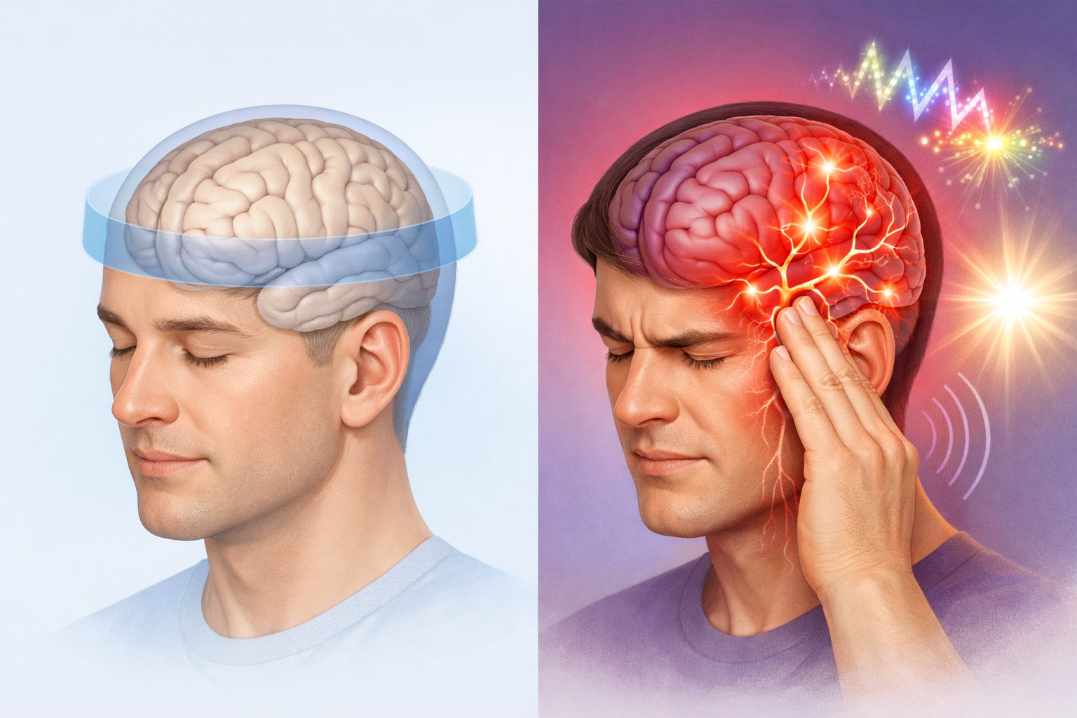 Read more about the article ปวดหัว ไมเกรน ต่างกันอย่างไร? รู้ให้ชัด ดูแลให้ถูก